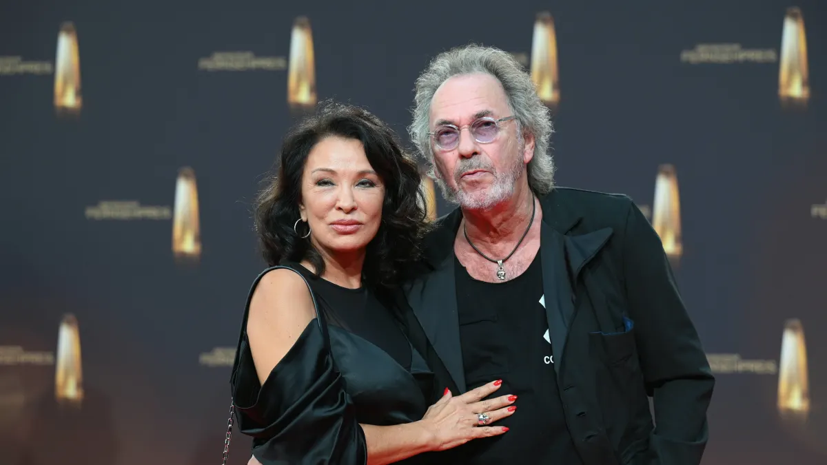 Hugo Egon Balder und seine Frau Elena