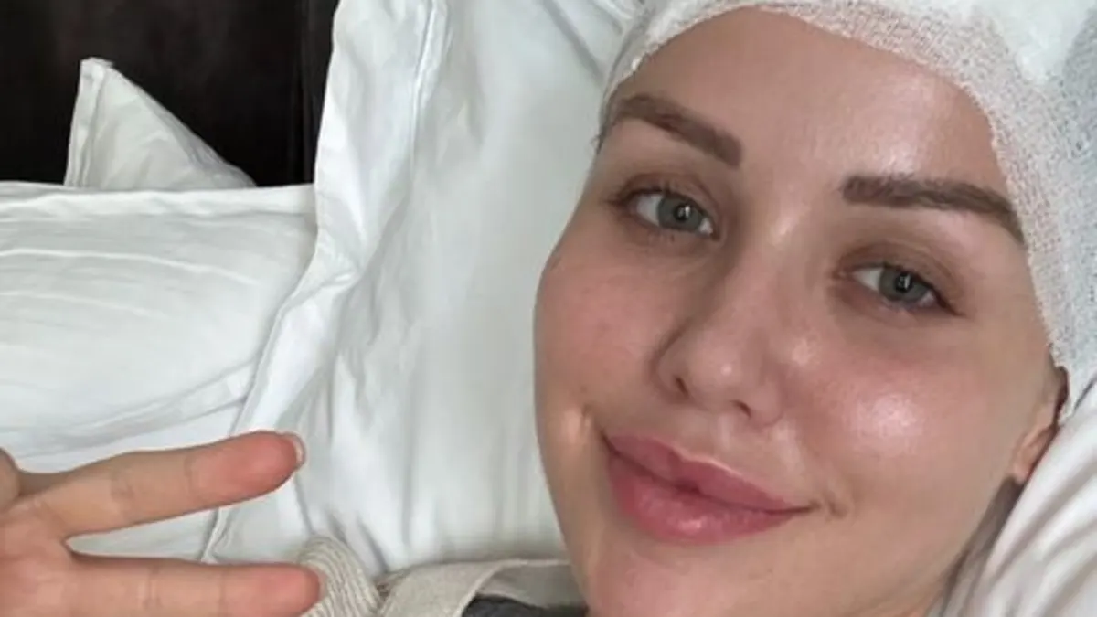 kim gloss update diagnose krankheit hirntumor operation