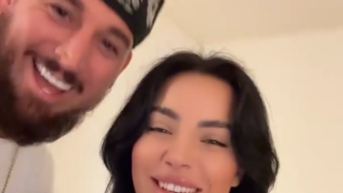 Leyla Lahouar und Mike Heiter