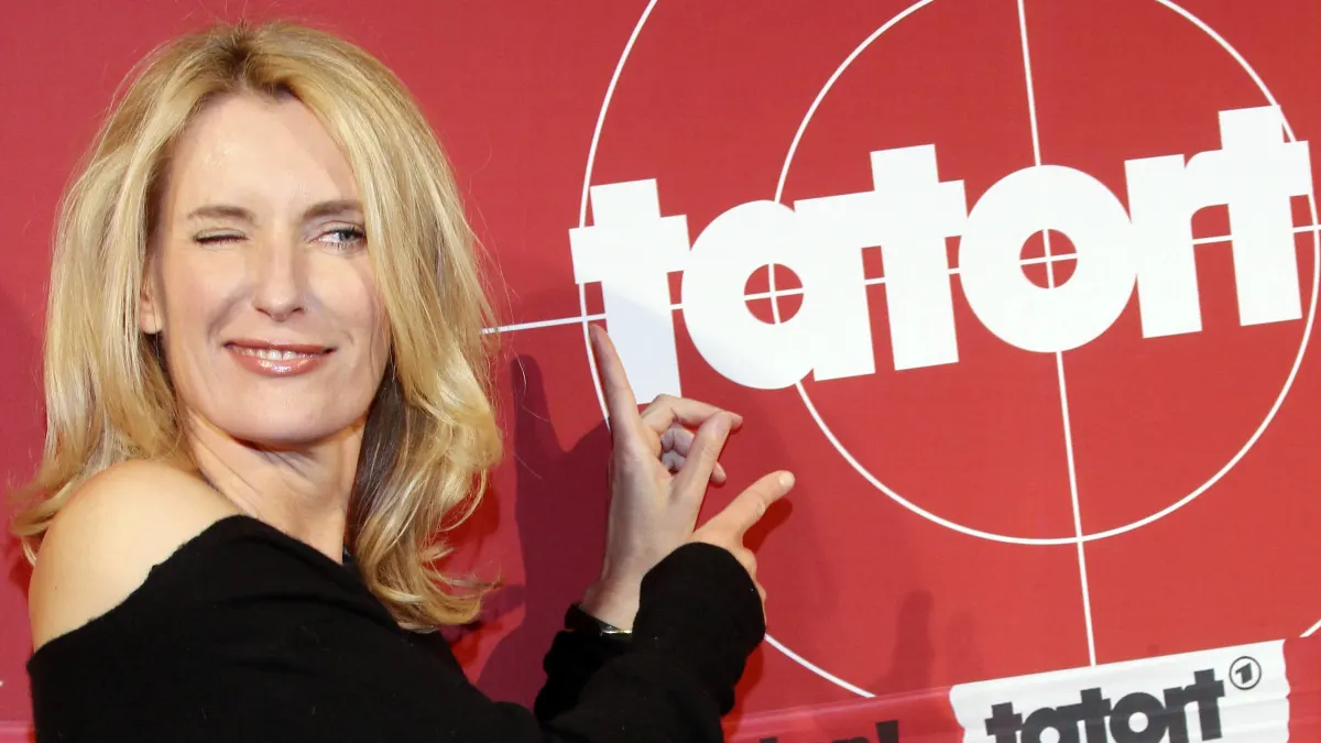 Maria Furtwängler alias "Charlotte Lindholm" im Münchner Tatort