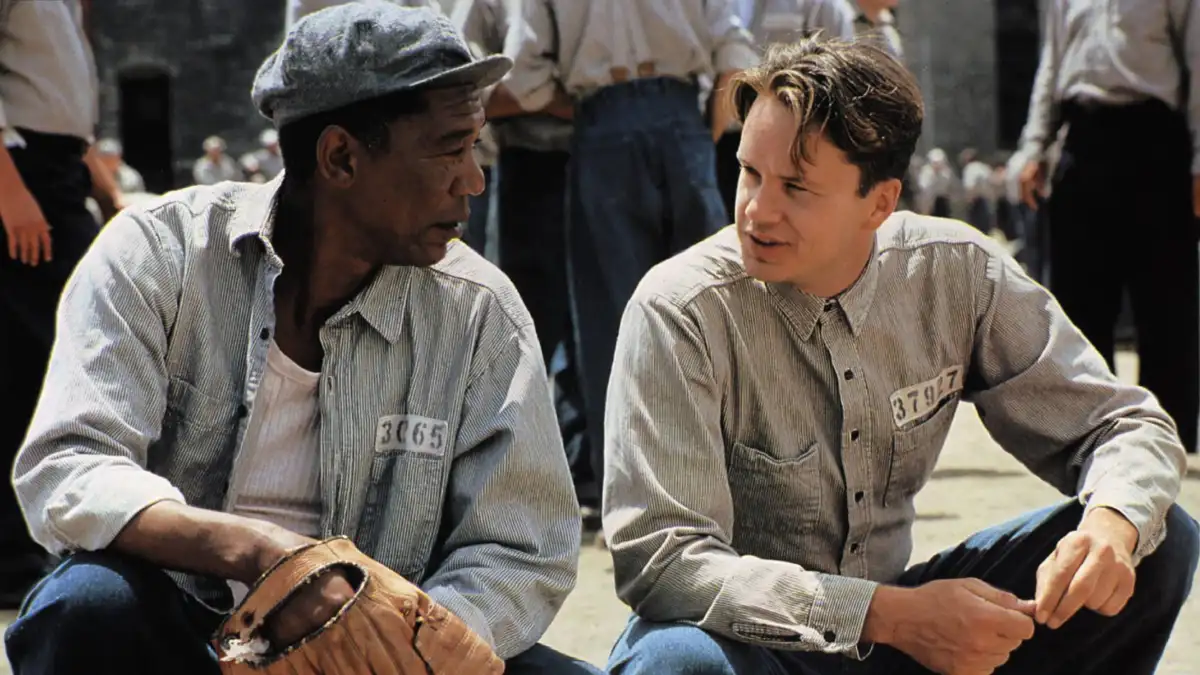 Morgan Freeman und Tim Robbins in "Die Verurteilten"