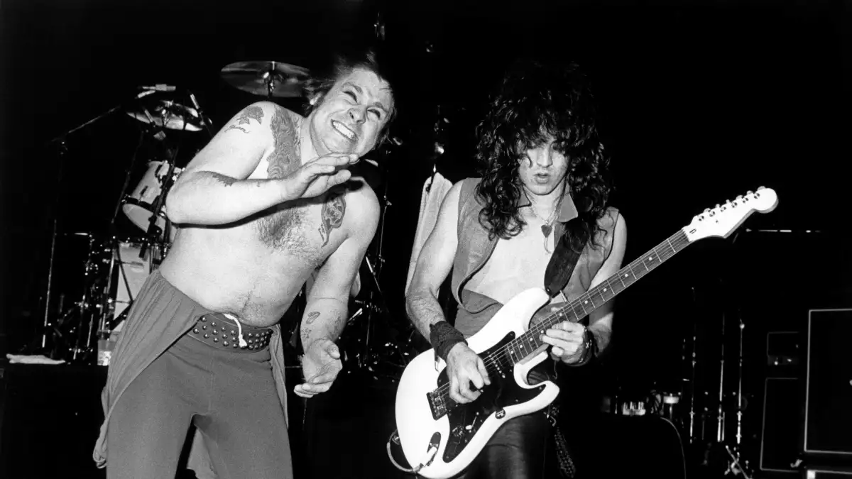 Ozzy Osbourne und Jack E. Lee
