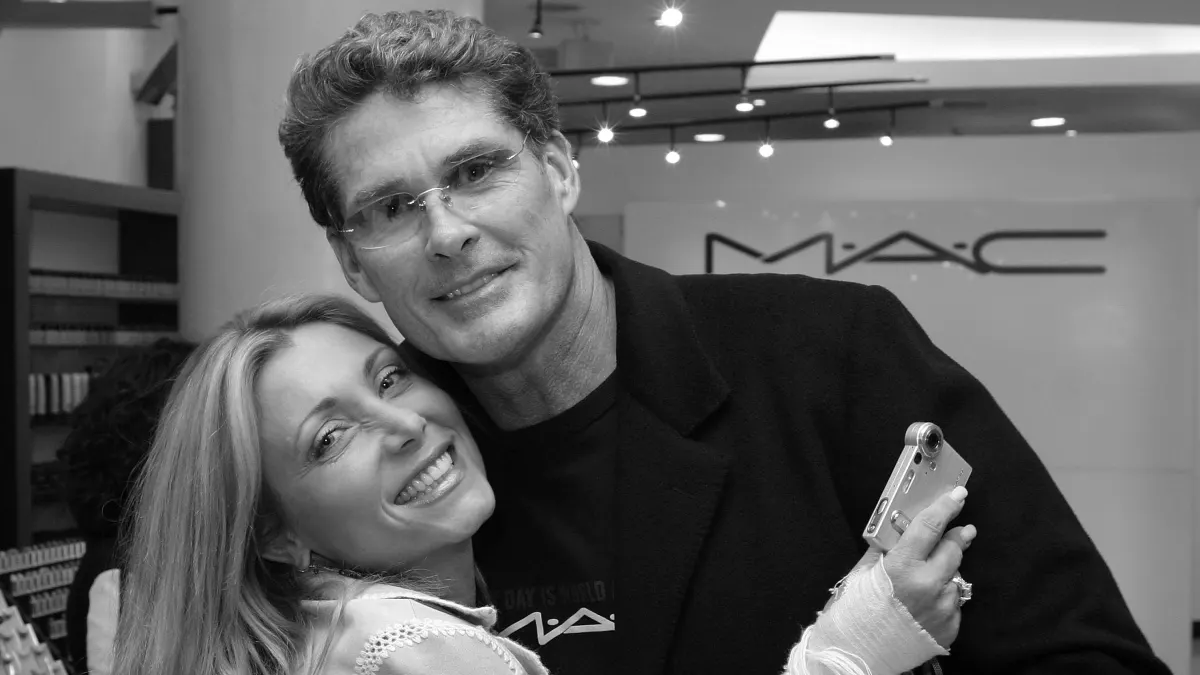 Pamela Bach und David Hasselhoff