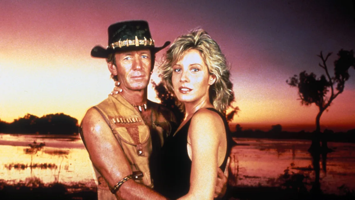 Paul Hogan und Linda Kozlowski 1986