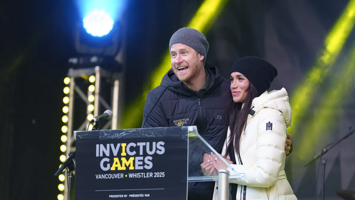 Prinz Harry und Herzogin Meghan heute auftritt invictus