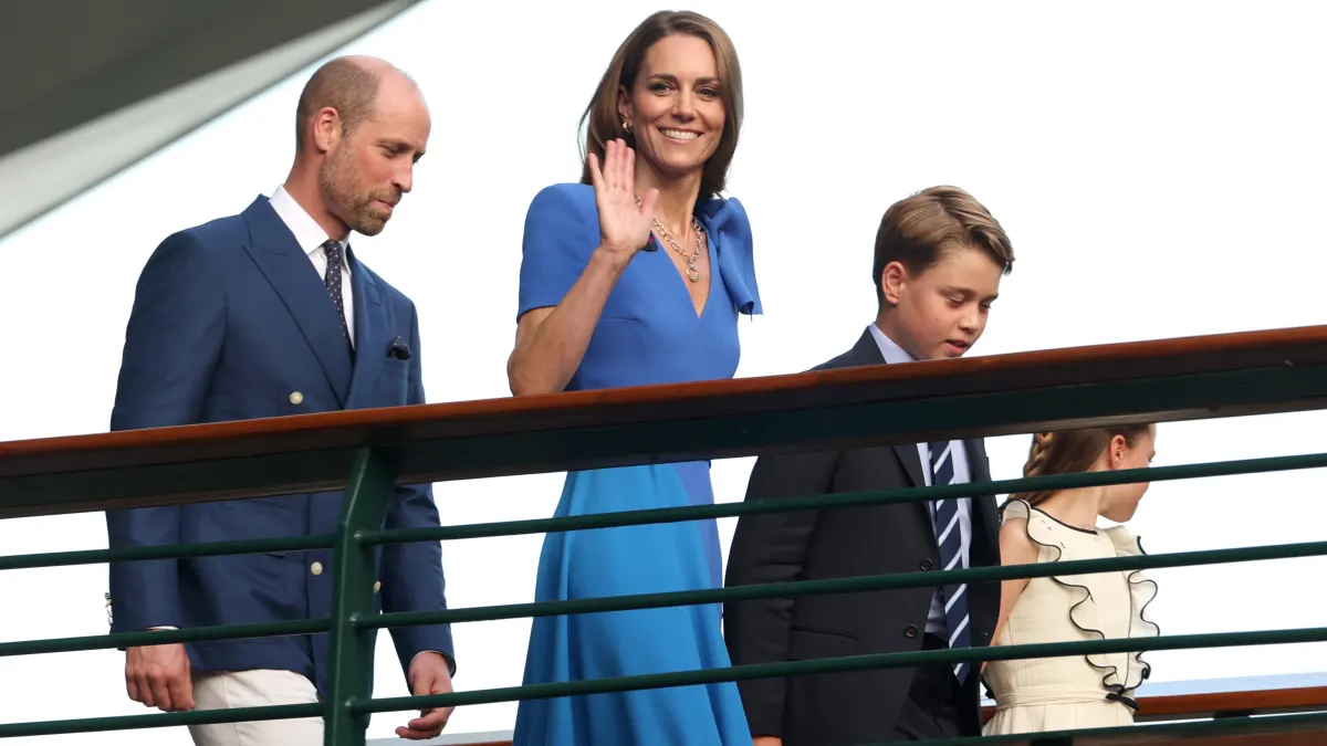 prinz william prinzessin kate prinz george prinzessin charlotte wimbledon finale familie royals