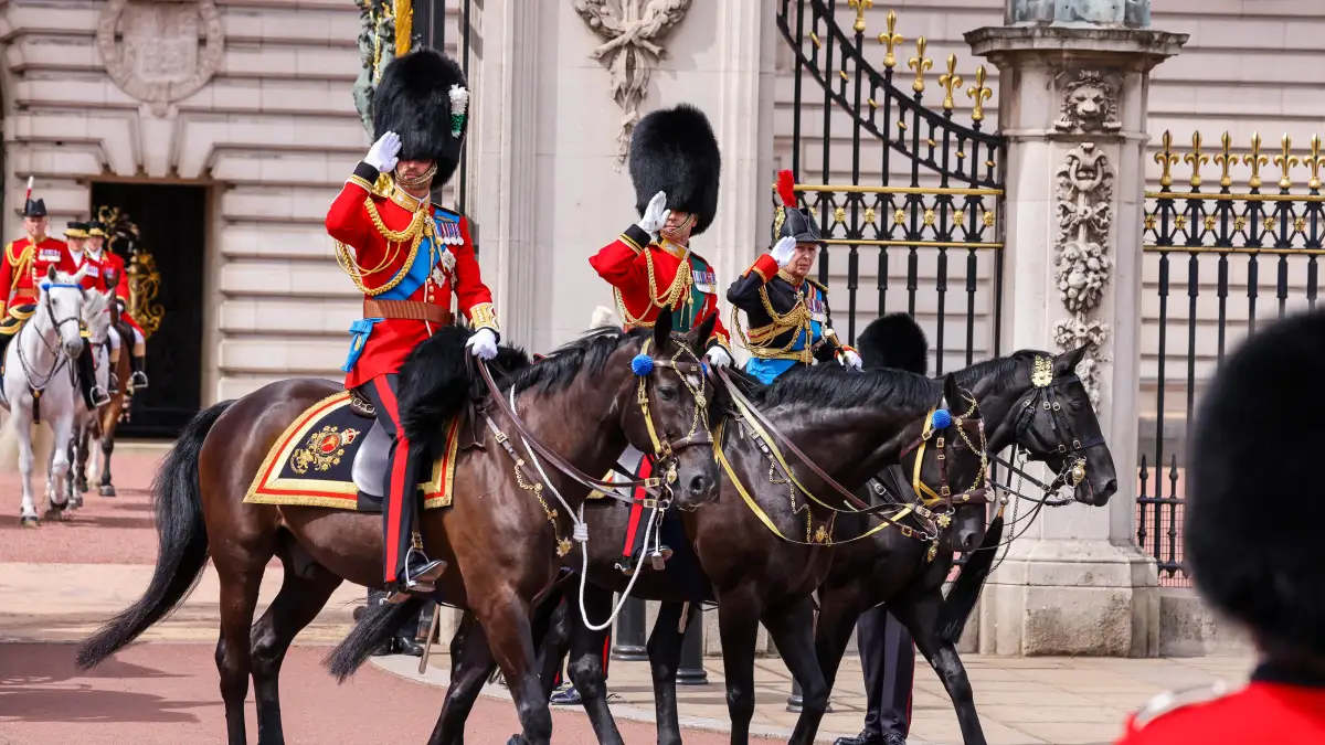 Prinz William bei Trooping the Colour.