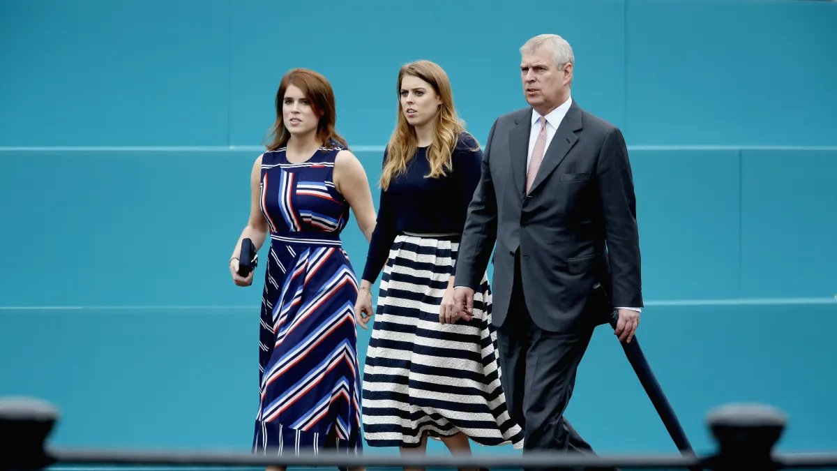 Prinzessin Eugenie, Prinzessin Beatrice und Prinz Andrew