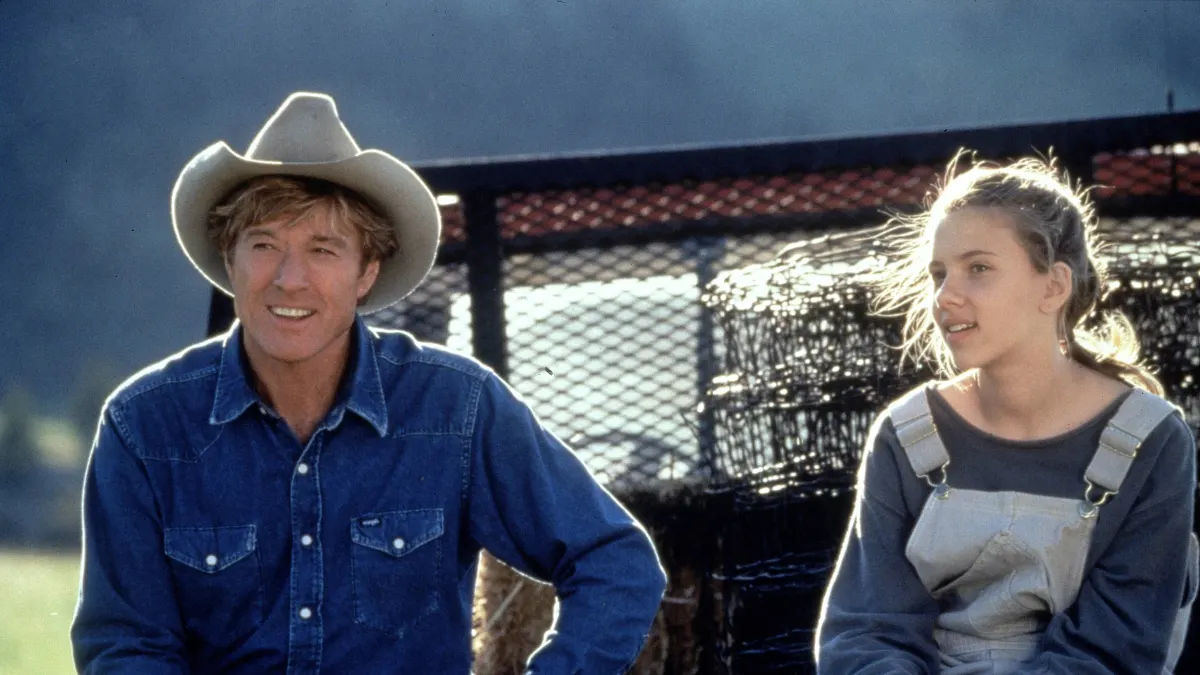 Robert Redford und Scarlett Johansson