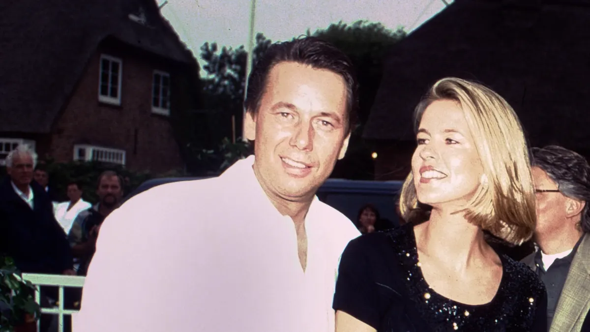 Roland Kaiser und Anja Schüte