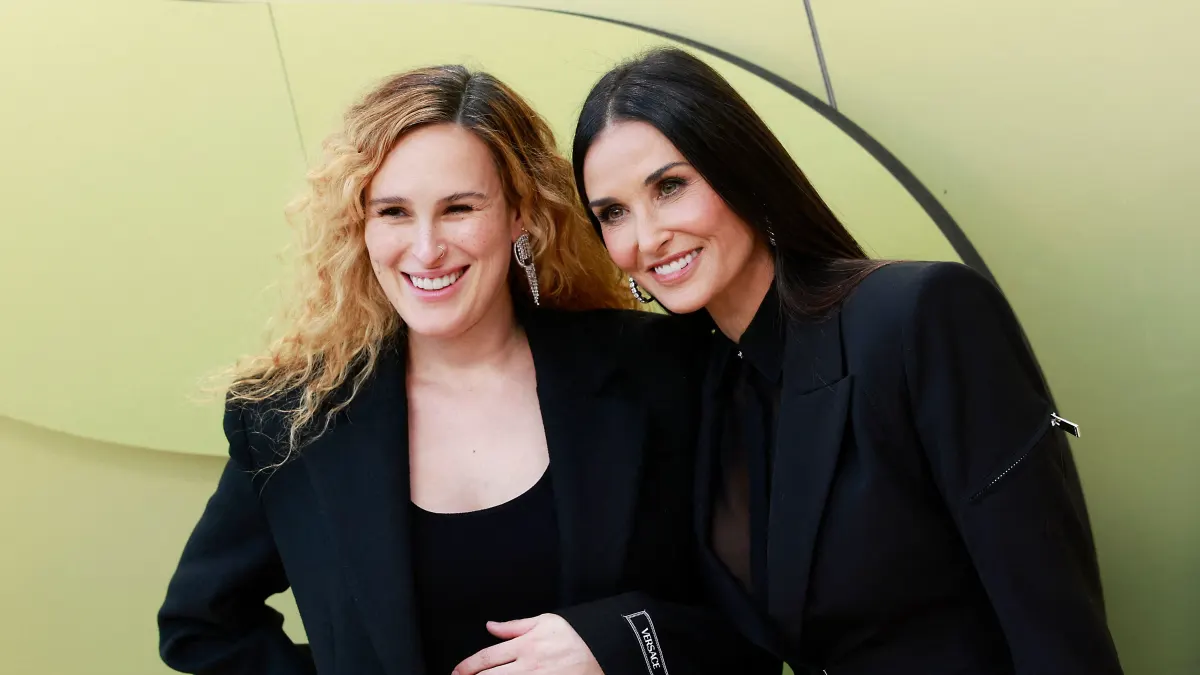 Rumer Willis und Demi Moore