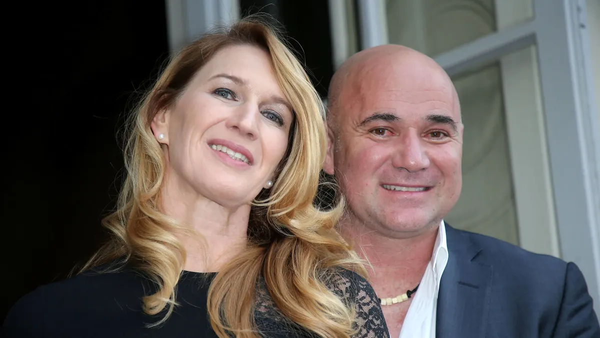 Steffi Graf und Andre Agassi