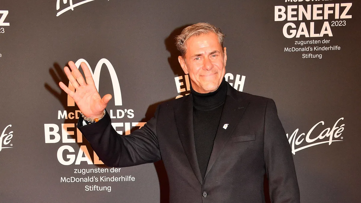 Sven Martinek auf der McDonalds Gala 2023