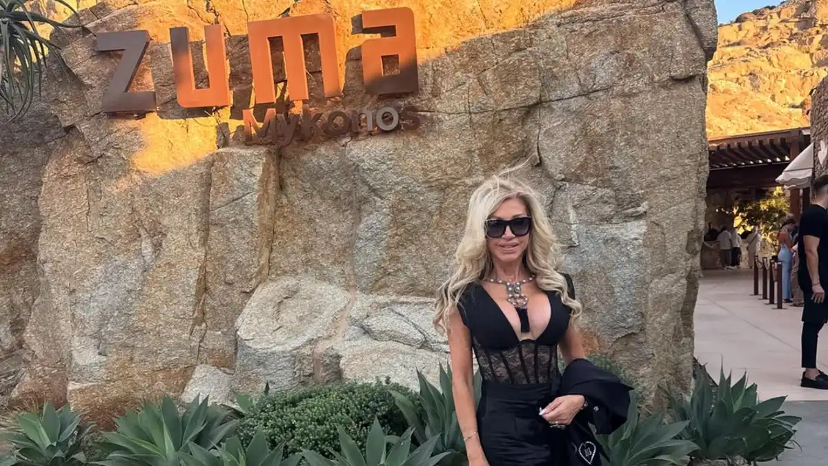 Carmen Geiss zeigt sich in transparenter Korsage