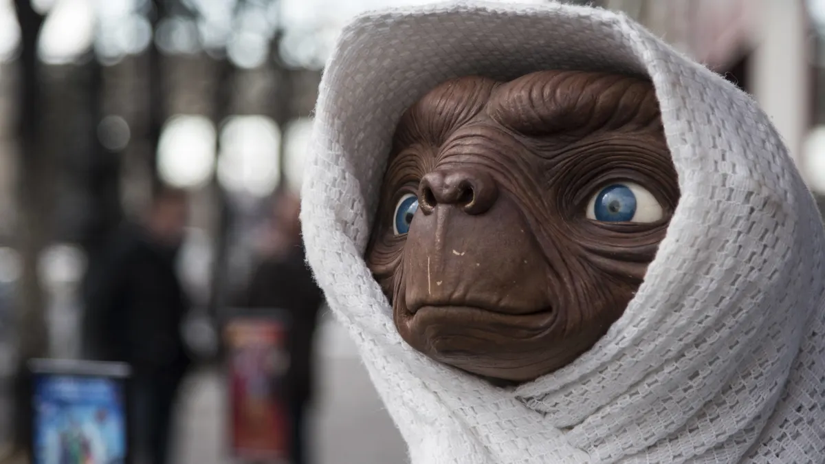 Der Außerirdische „E.T.“