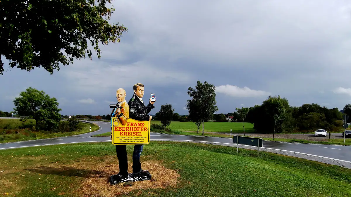 „Eberhofer“-Krimis-Drehort: Der berühmte Kreisel