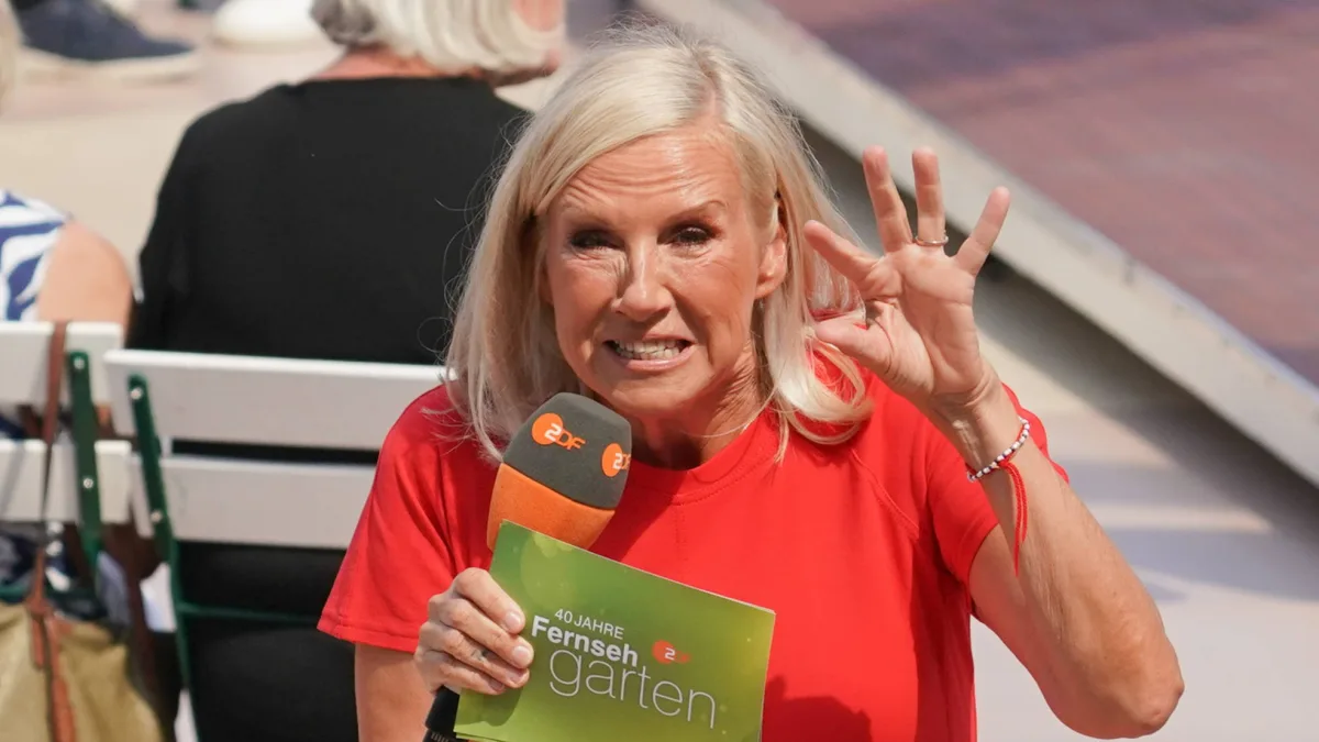 andrea kiewel zdf fernsehgarten panne chaos
