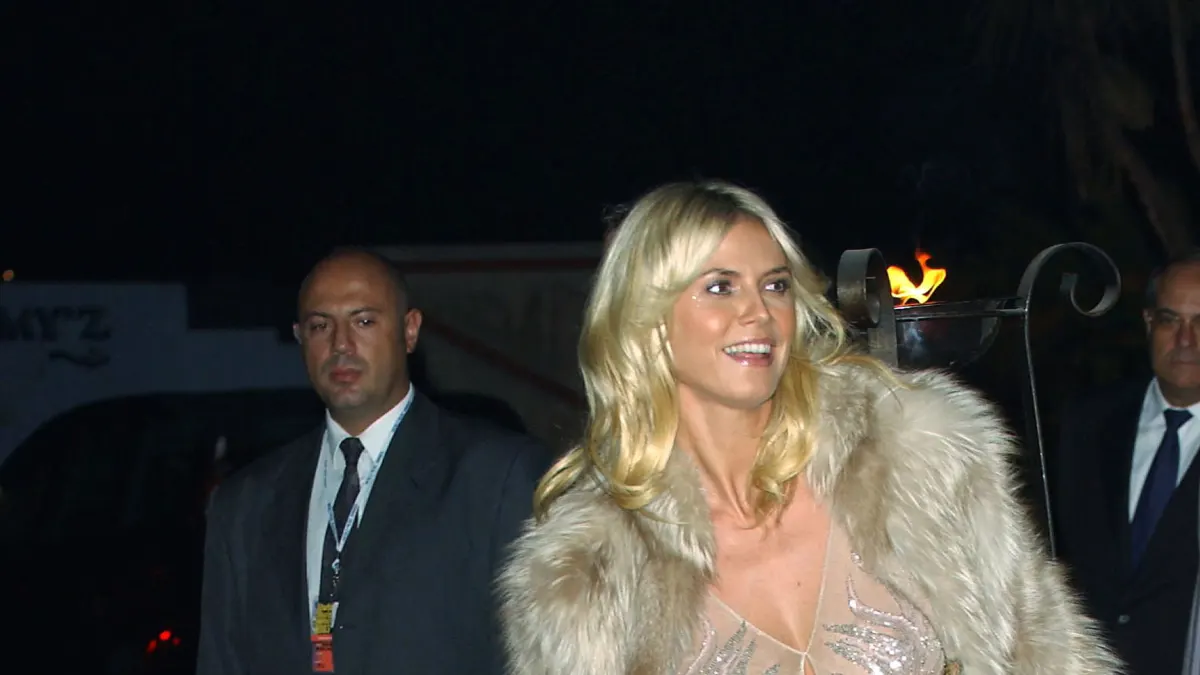 Heidi Klum im Jahr 2003