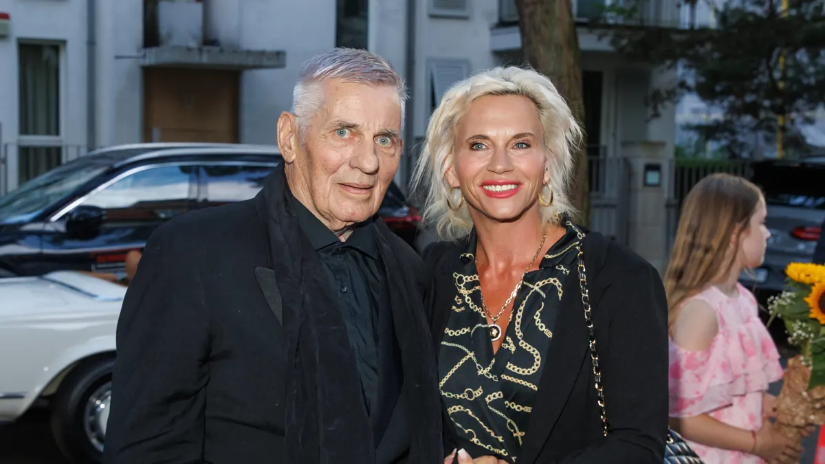 Heinz Hoenig und Annika Kärsten-Hoenig beim International Emmi Award 2025