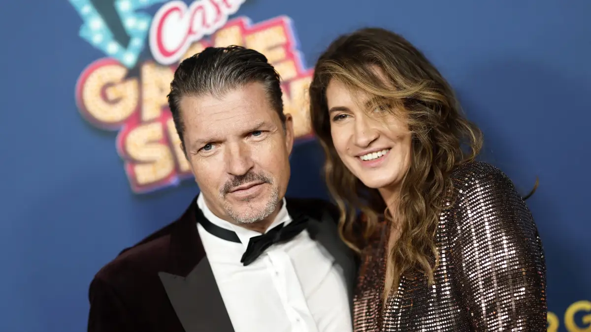 Schauspieler Hardy Krüger Jr. und seine Ehefrau Alice Krüger beim Blue Carpet zu 40 Jahre Merkur Spielbank Hohensyburg in Dortmund.