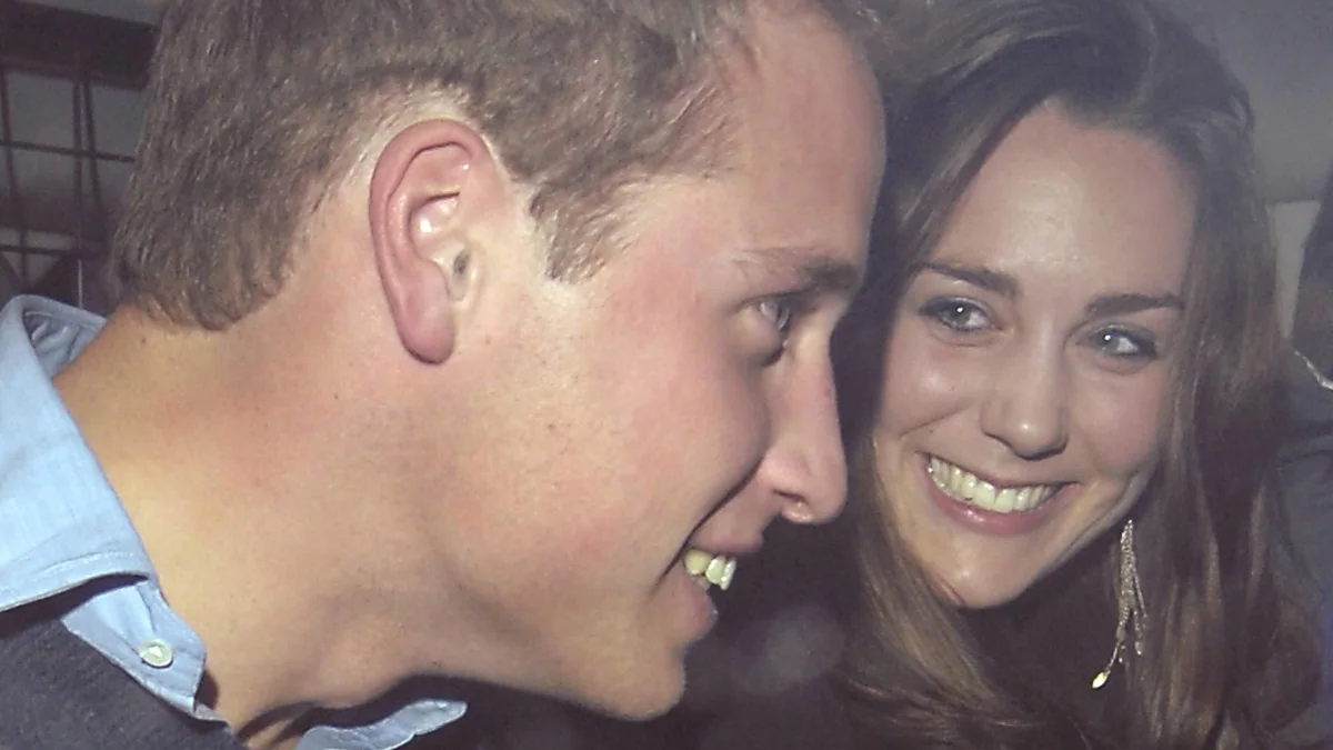 Prinz William und Prinzessin Kate früher