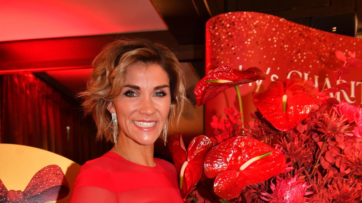 Anna-Maria Zimmermann bei der Charity-Weihnachtsparty von Moderatorin Cathy Hummels