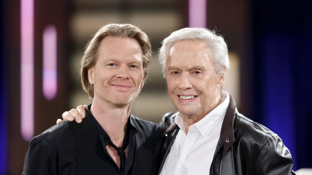 Peter Kraus und sein Sohn Mike