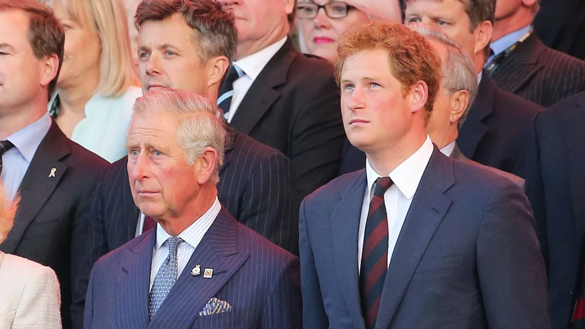 könig charles prinz harry treffen wiedersehen