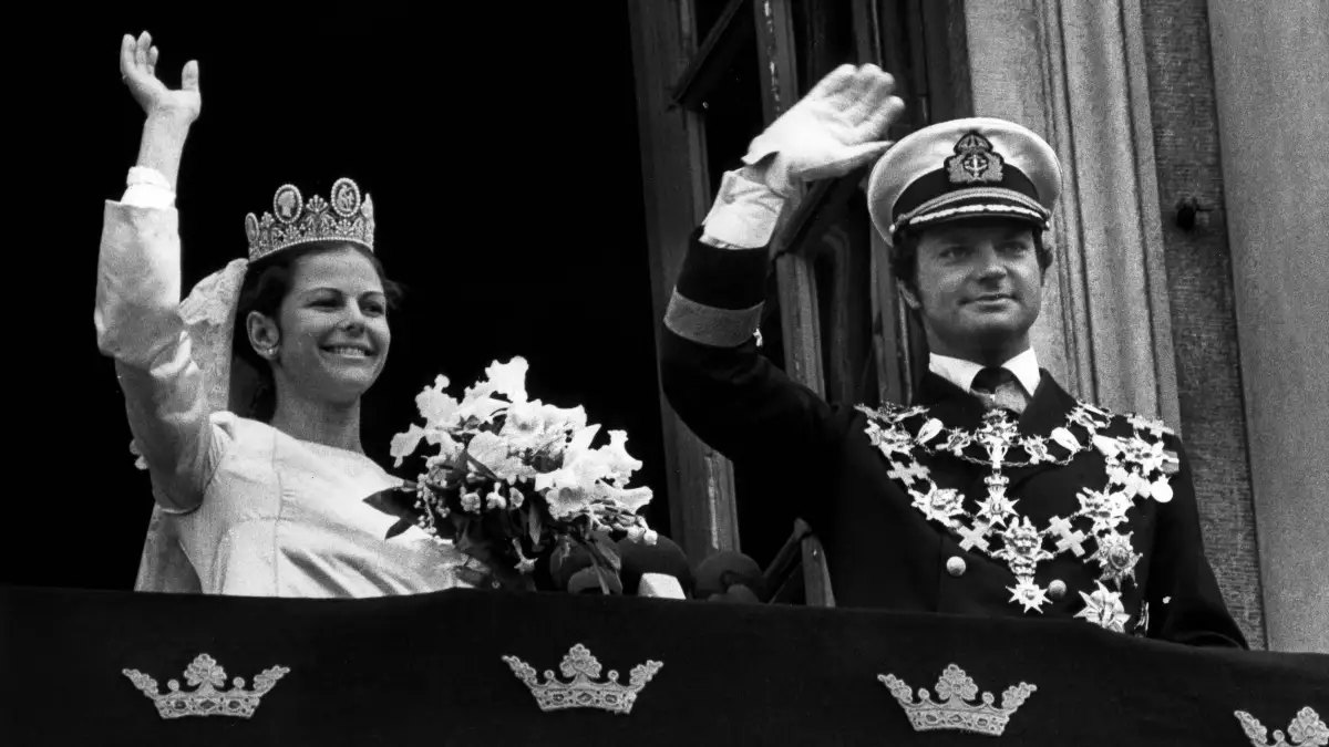 königin silvia könig carl gustaf schweden hochzeit