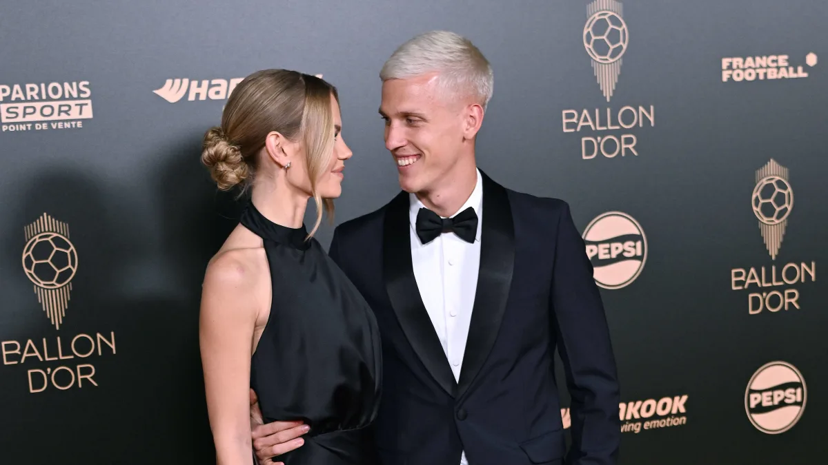 Dani Olmo und Laura Abla sind ein Paar.