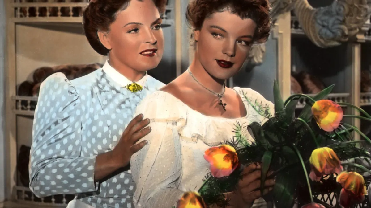 Magda Schneider und Tochter Romy Schneider