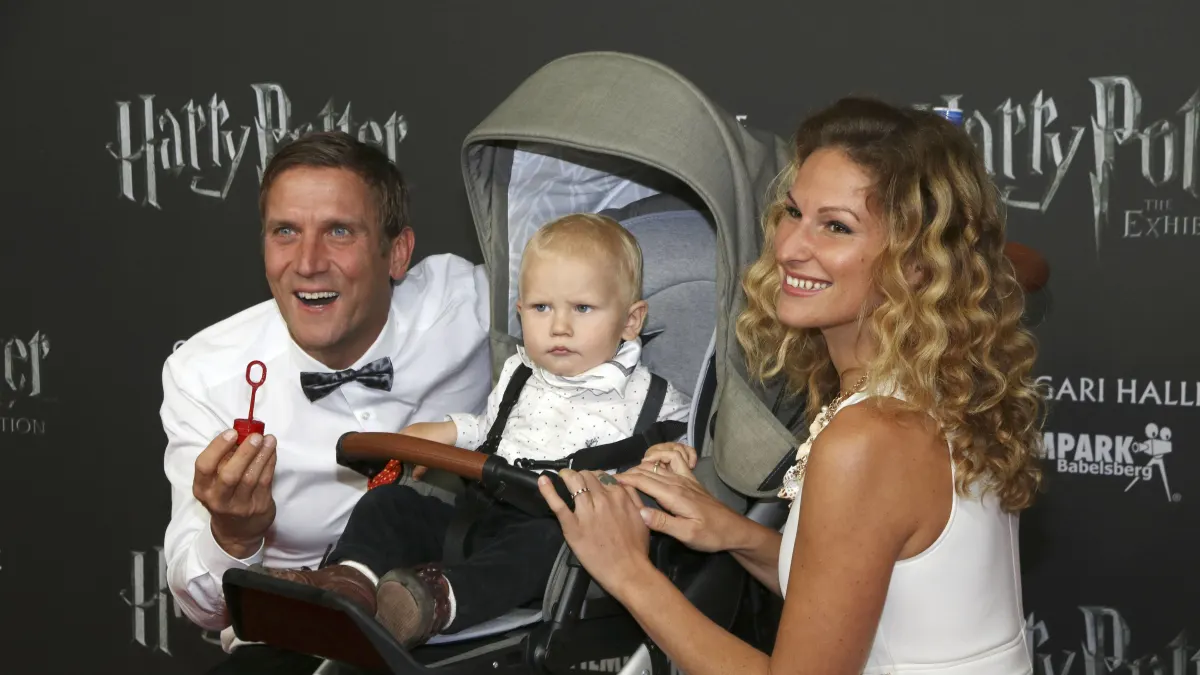 Peer Kusmagk, Sohn Emil und Jenni Hönscheid