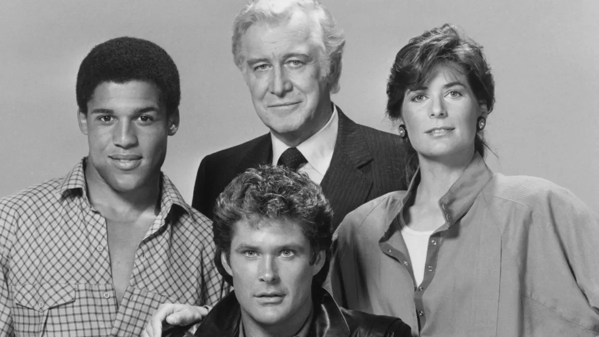Peter Parros, Edward Mulhare, Patricia McPherson, David Hasselhoff