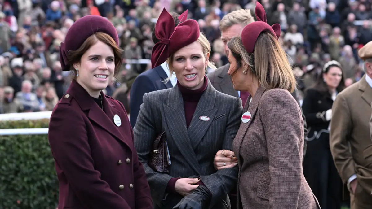 Prinzessin Eugenie, Zara Tindall und Natalie Pinkham