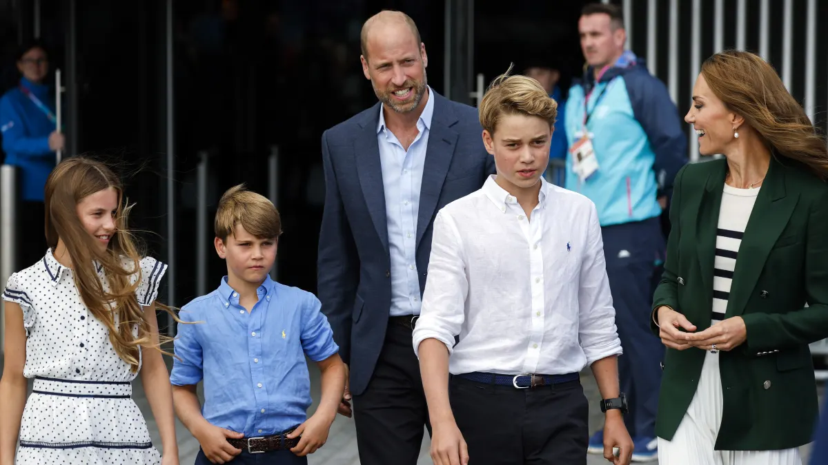 Prinzessin Kate, Prinz William und die Kinder