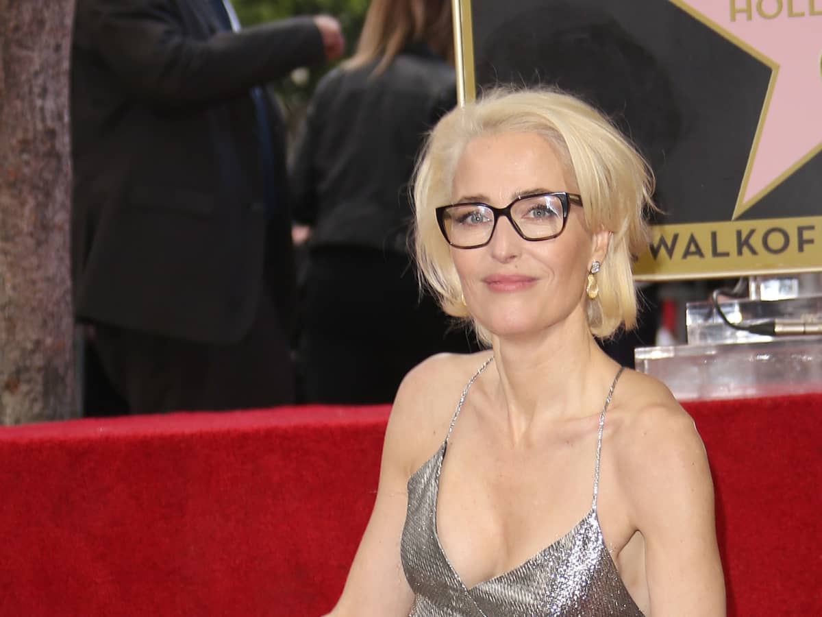Was Ist Denn Da Passiert Akte X Gillian Anderson Nicht Wiederzuerkennen