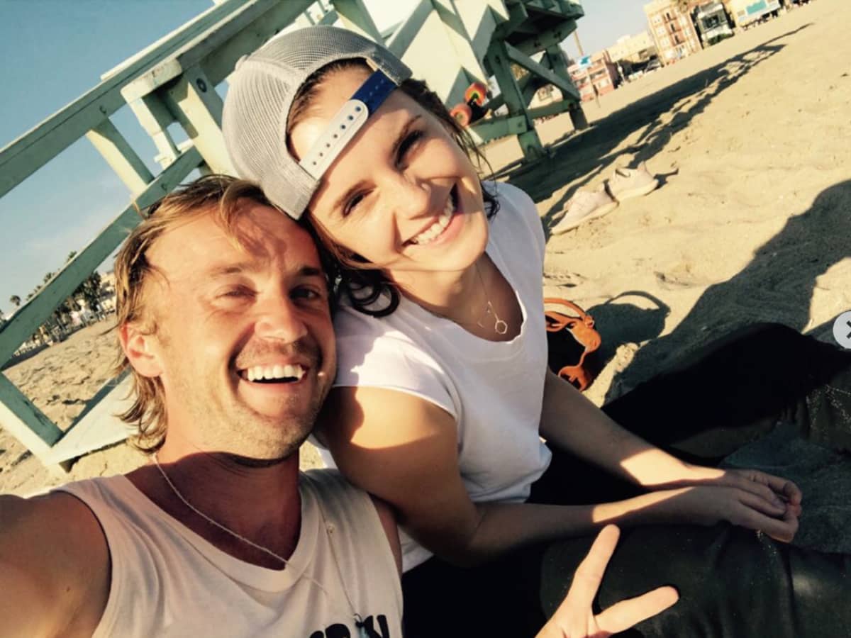 Set Romanze Zwischen Draco Und Hermine Tom Felton Redet Klartext