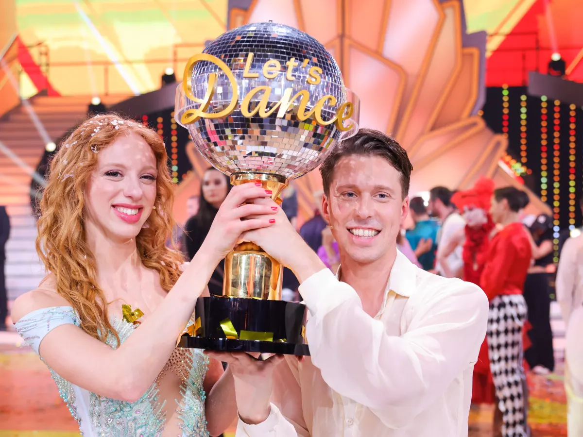 Wer hat den ersten Platz bei Let's Dance belegt?