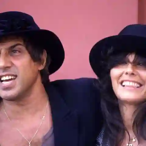 Adriano Celentano und Claudia Mori