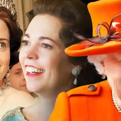 Olivia Colman,  Claire Foy, Queen Elisabeth II. Stars die Queen gespielt haben