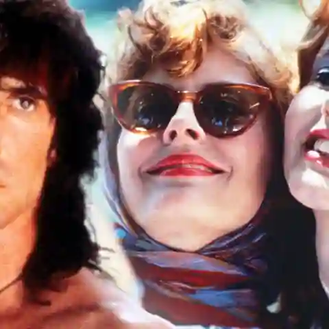 Susan Sarandon und Geena Davis,  Sylvester Stallone Filmende die geändert wurde