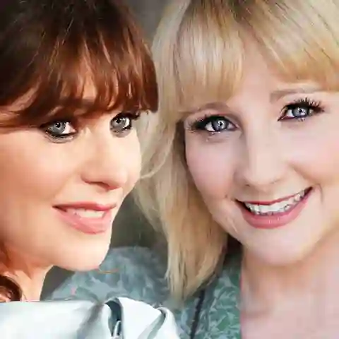 Stars die heiß sind im echtem Leben Zooey Deschanel, Melissa Rauch