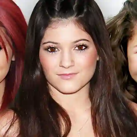 Ariana Grande, Kylie Jenner, Zendaya  2010 noch Kinder