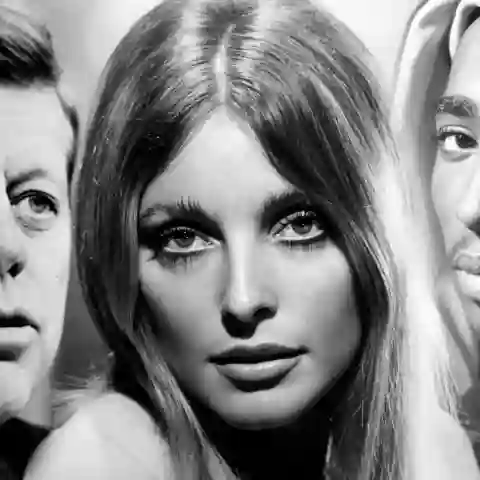 John F Kennedy, Sharon Tate ,Tupac Shakur  Stars getötet