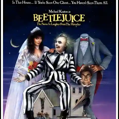 „Beetlejuice“ Filmcover 1988
