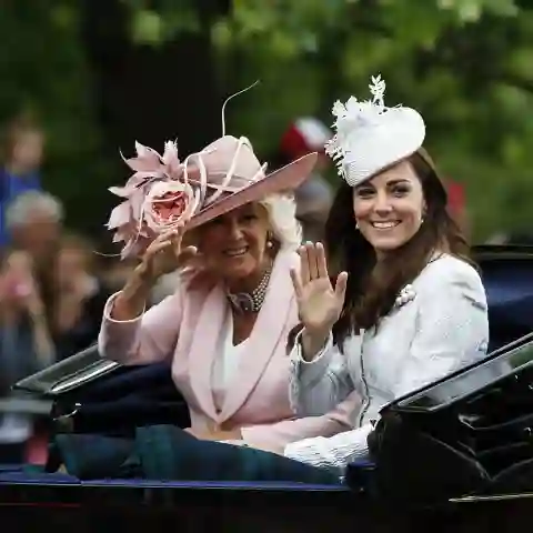 Königin Camilla und Herzogin Kate