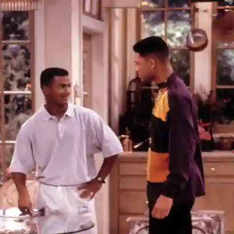 Alfonso Ribeiro und Will Smith im frischen Prinzen von Bel-Air