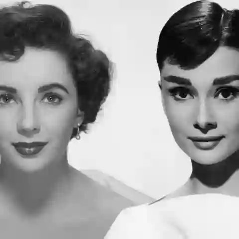 Elizabeth Taylor und Audrey Hepburn zählen zu den heißesten Retro-Frauen aller Zeiten