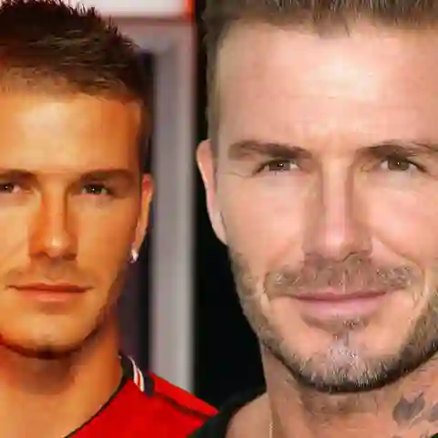 Die krasse Verwandlung von David Beckham