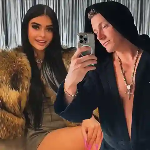 Elsa Latifaj und Calvin Kleinen kampf der realitystars beziehung